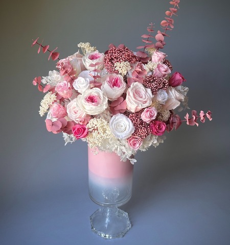 «Вишнёвый сад» - композиция из стабилизированных цветов