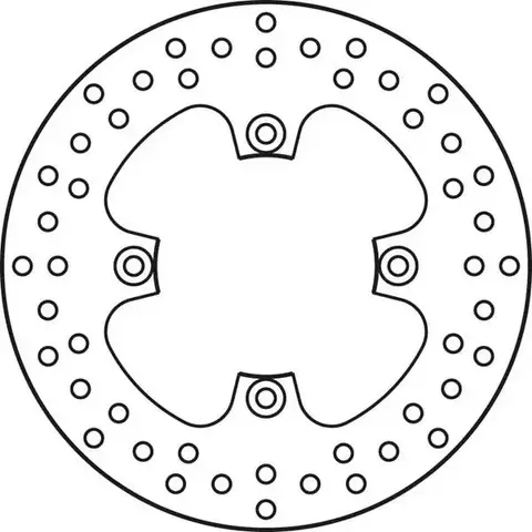 Диск тормозной задний Kawasaki ZR400 Zephyr / ZXR400 / ZZ-R400 / ZR550 Zephyr / ZZR600 / ZR750