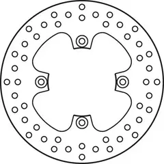 Диск тормозной задний Kawasaki ZR400 Zephyr / ZXR400 / ZZ-R400 / ZR550 Zephyr / ZZR600 / ZR750
