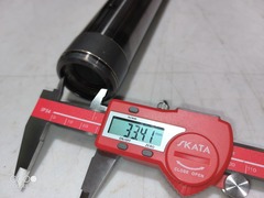 Перо вилки для Honda CMX 1100 2021-2024 г.в. черное 43*615 мм