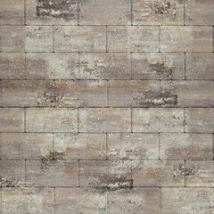 Тротуарная плитка Прямоугольник, 60 мм, ColorMix Берилл, гладкая