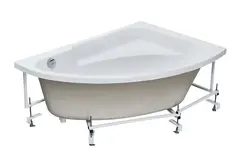 ВАННА АКРИЛОВАЯ SANTEK ГОА 150х100 ПРАВАЯ С КАРКАСОМ