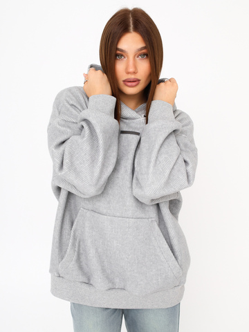 Худи Boston, серое