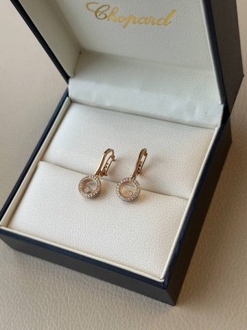 Серьги CHOPARD VGOLD