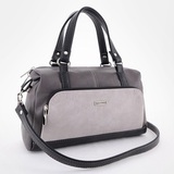 Сумка Саломея 130 мульти итальянский серо-черный