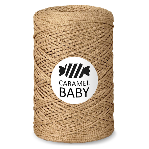 Шнур для вязания Caramel Baby 500 м Чуррос