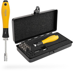 Отвертка с насадками System 4 SoftFinish-Telescopic ESD 16пр Wiha 269ESD 33503