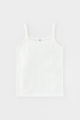 майка  для девочки  К 1187-2уп/голубой опал,сахар