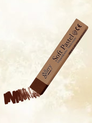 Пастель сухая мягкая профессиональная MUNGYO Gallery №060 коричневый Ван Дейк (3шт)