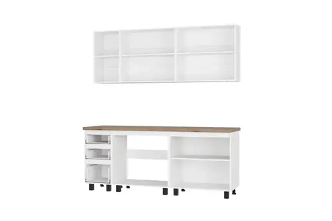 Кухня Честер 2.0 м белая