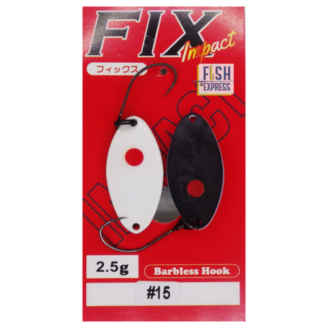 Блесна колеблющаяся FOREST FIX IMPACT 2g цвет #15 (РЕПЛИКА)
