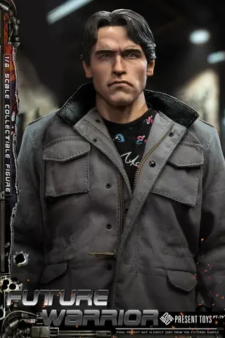 Фигурка Арнольд Шварценеггер из фильма Терминатор 1/6