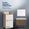 Aquanet 365918 Тумба с раковиной Nova Lite 2.0 110 2 ящ. цв. дуб рустикальный (365918)