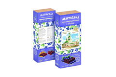 Мармелад 150 г Черносмородиновый в темном шоколаде "Православный" СЛАДАРТ.