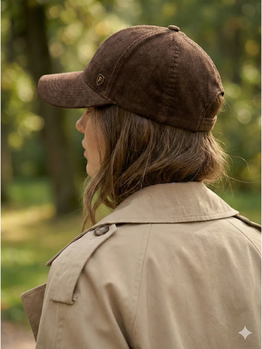 Бейсболка летняя вельвет весенняя