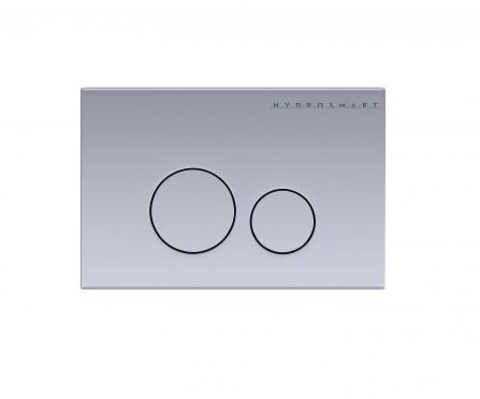 Nofer HYDROSMART 07813.S Панель смыва матовая из нерж.стали с круглыми клавишами