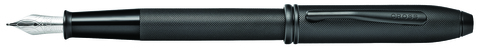 Ручка перьевая Cross Townsend Black Micro Knurl, перо F ( AT0046-62FS )