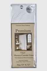 Шторка защитная 183x183 Carnation Home Fashions Premium 4 Gauge White