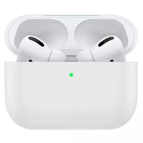 Силиконовый чехол со шнурком для Airpods Pro 2  Silicone Case (Белый)