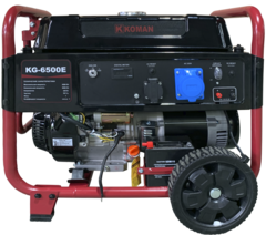 Генератор бензиновый KOMAN KG-6500E - [6 кВт / 220V]