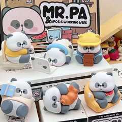 Случайная фигурка ToyCity MR.PA The Panda Working Week Series