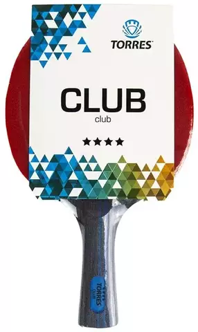 ракетка н/теннис TORRES Club 4* ТТ21008
