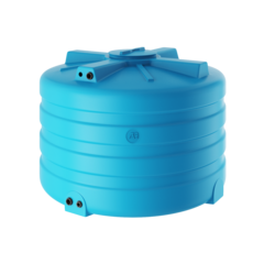 Ёмкость пластиковая пищевая Акватек ATV PREMIUM 1000 DW 1000 л. вертикальный (1125x1125x1180см;черный) - арт.555973.14