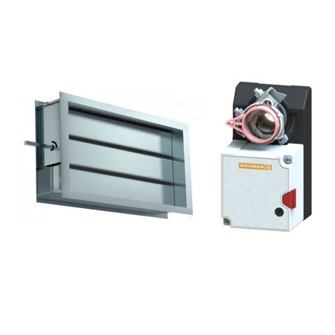Клапан воздушный с электроприводом Shuft + UCP DRr 1000x500+NFU-230-08
