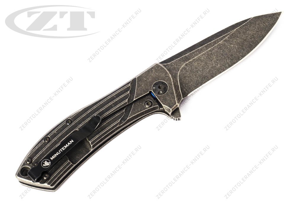 Нож Zero Tolerance 0801BWMM Minuteman Rexford - фотография 