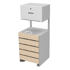 Парковая урна PO-401, 400*400*1010 мм.