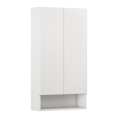 Шкаф навесной Wing 600 (с нишей) белый