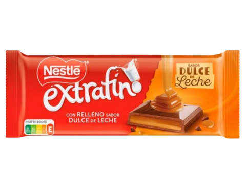 Шок.плитка Extrafino milk choc Dulce de Leche 83гр
