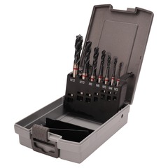 Набор метчиков машинных M3 -M12 HSSE-TiALN DIN371/376 (Винт., C/2,5P, R35) 7пр Ruko 245069RO