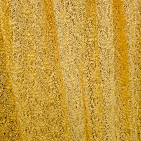 Плед Амариллис Rene Real шафран 110x170 см