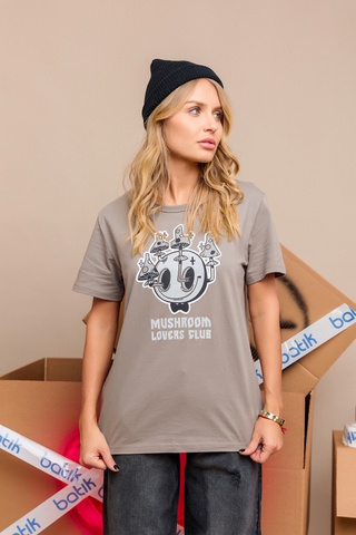 106_БК25 Футболка кор.рукав, какао