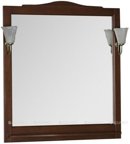 Aquanet 175288 Компл.1 - Зеркало Амелия 90 цв.орех (175288)