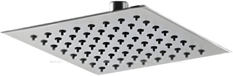 Aquanet AF210-84S-S AF210-84S-S Aquanet Steel, верх. душ Square, L-size, 300x300 мм, квад., сатин (244061)