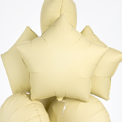 Г 18''/46 см, Звезда, Матовый, Сливочное масло, 1 шт.