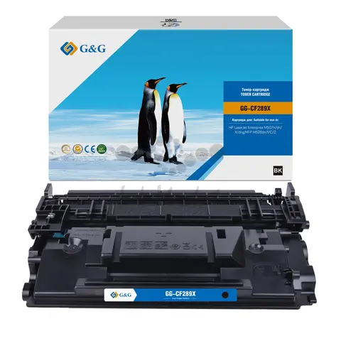 Картридж G&G, аналог HP CF289X 10k с чипом