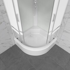 Душевая Кабина Лайн 90*90 В