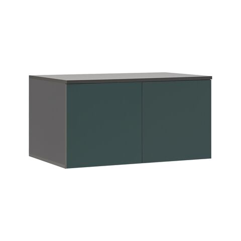 Норд Антресоль к шкафу (800) (Изумрудный (КРОМКА ГРАФИТ), Графит)