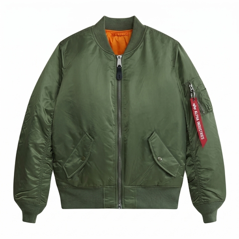 Бомбер Alpha Industries MA-1 W Sage Green (Зеленый)