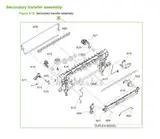 Canon / HP / Hewlett Packard - RM1-4952 - Secondary Transfer Assembly - For Duplex Models Only
