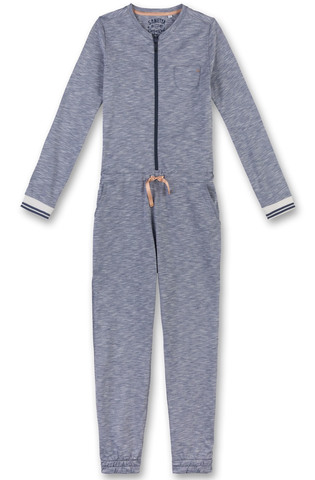 Домашний комбинезон на молнии Sanetta, цвет серый меланж