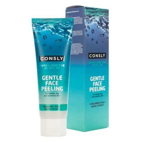 Отшелушивающий гель для деликатного очищения CONSLY Gentle Face Peeling With Hyaluronic Acid And Agave