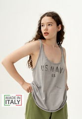 Майка Bowery NYC Vintage "US Navy 45" Spray Powder