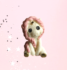 Шоколадная фигурка Единорожка с косой