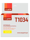 Картридж EasyPrint IE-T1034 для Epson Stylus TX550W, Office T30, T1100, желтый, с чипом