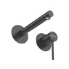Cezares RELAX-BLI2-2-NOP-W0 RELAX-BLI2-2-NOP-W0 Смеситель для раковины встраиваемый с внутренней частью, без донного клапана, черный матовый