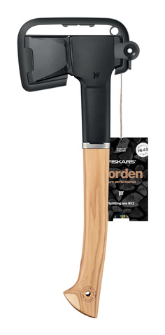 Топор Fiskars Norden N12 черный/дерево (1051144)